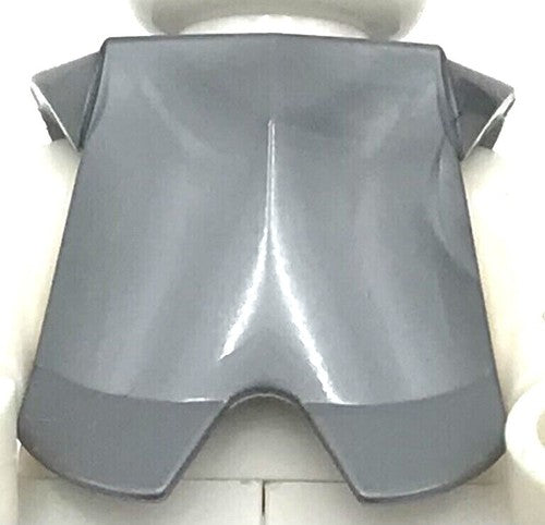 Lego New Flat Silver Minifigure Armor Breastplate with Leg Protection Piece