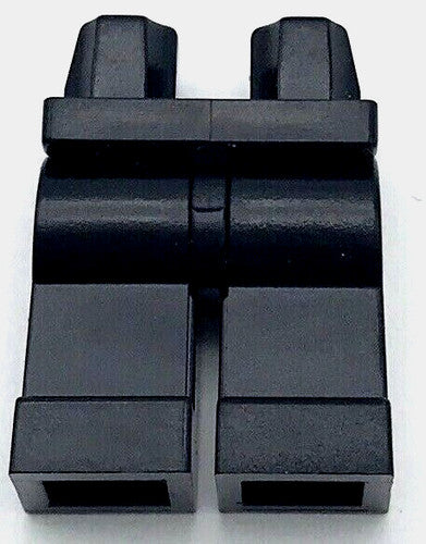 Genuine LEGO plain black minifigure hips and legs